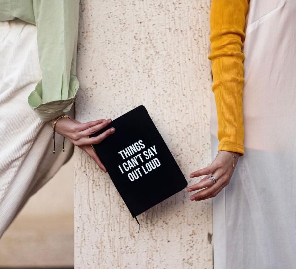 Things I can't say outloud (Notebook)