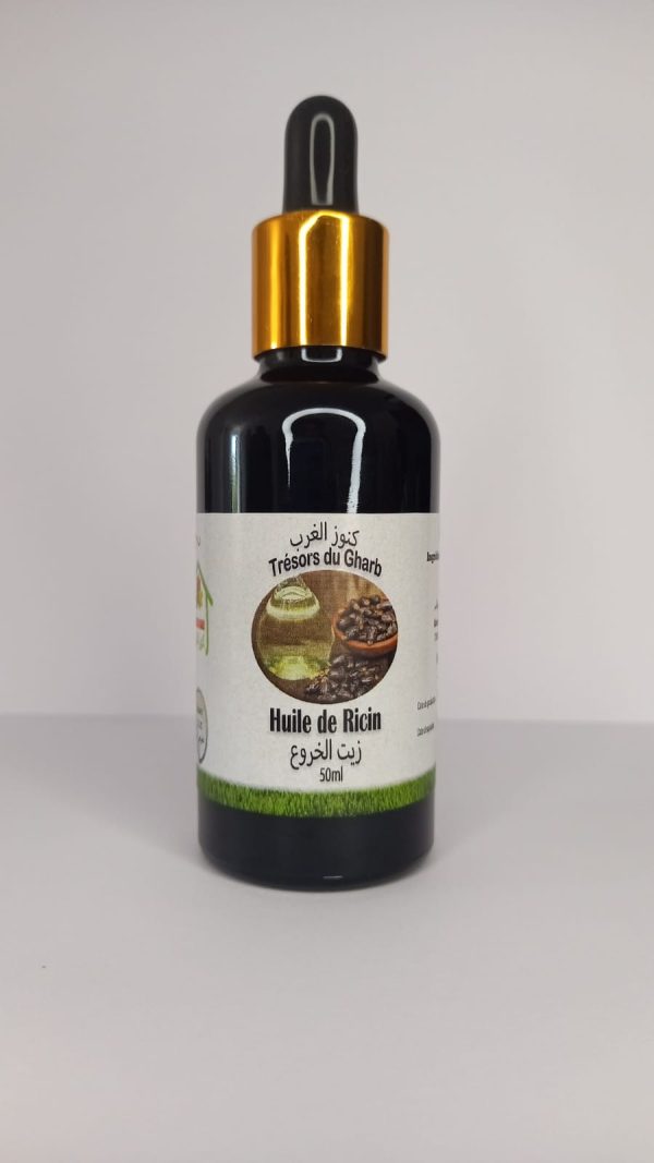 Huile cosmétique de ricin (50ml) Trésors du Gharb