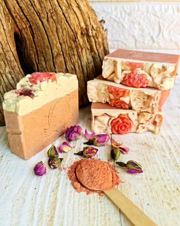 Savon à l'argile rouge