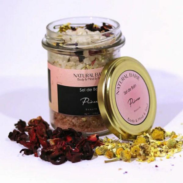 Sel de bain à la rose et jasmin