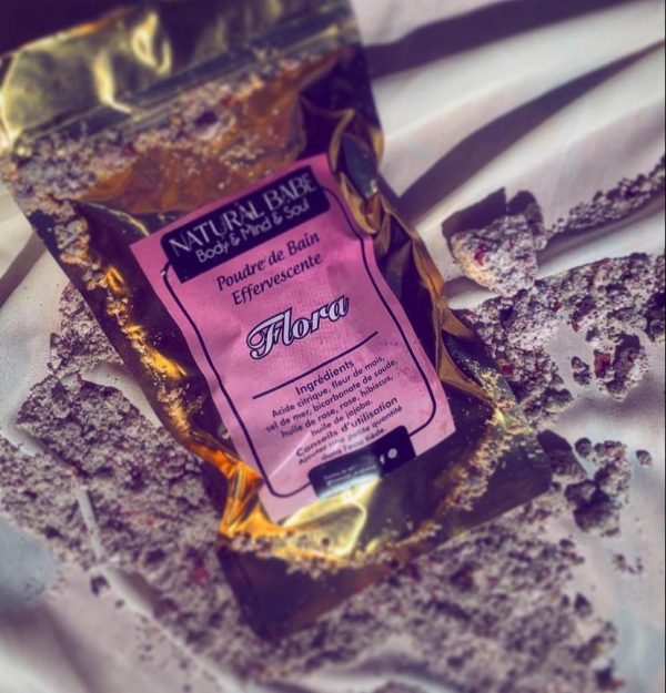 Poudre De Bain Effervescente Flora
