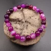 Bracelet pierre AGATE ROSE
