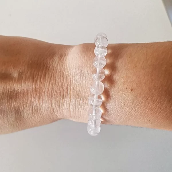 Bracelet pierre CRISTAL DE ROCHE