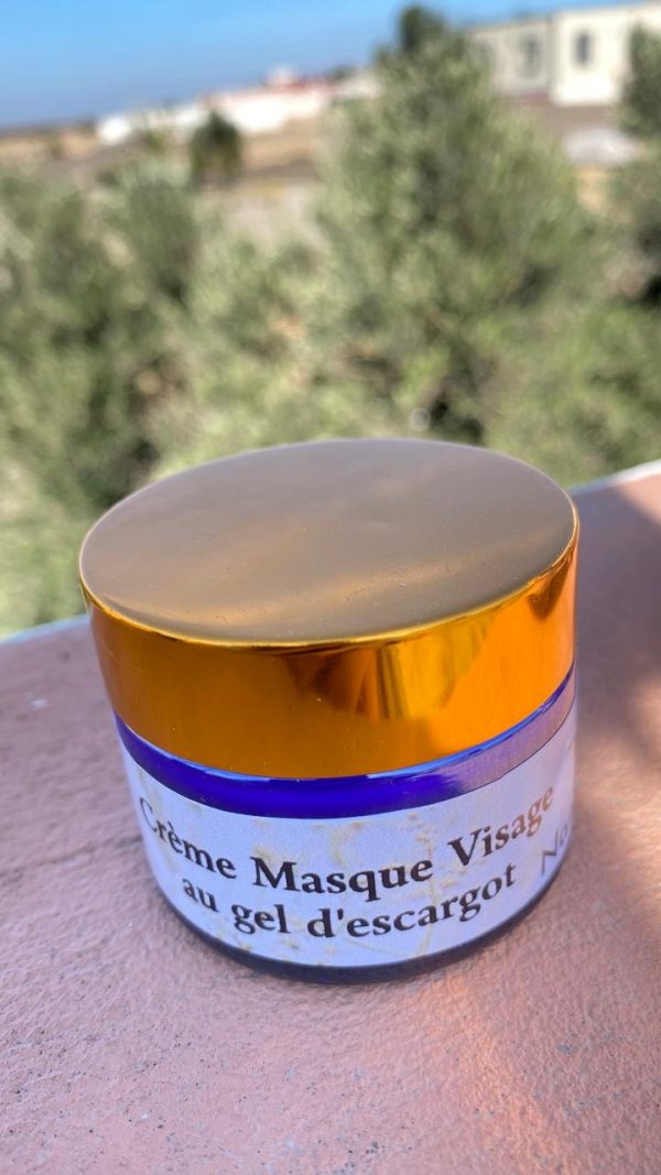 Crème Masque Visage au gel d'escargot